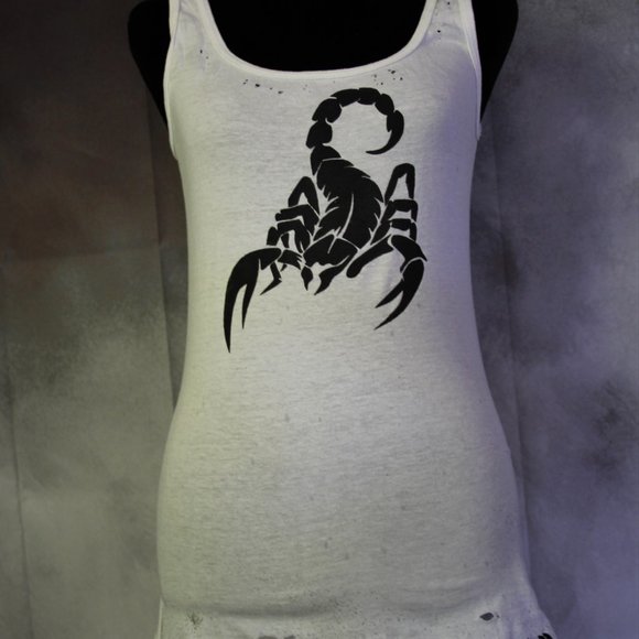 Scorpion Handmade Distressed Horror Destroyed - Picture 2 of 5